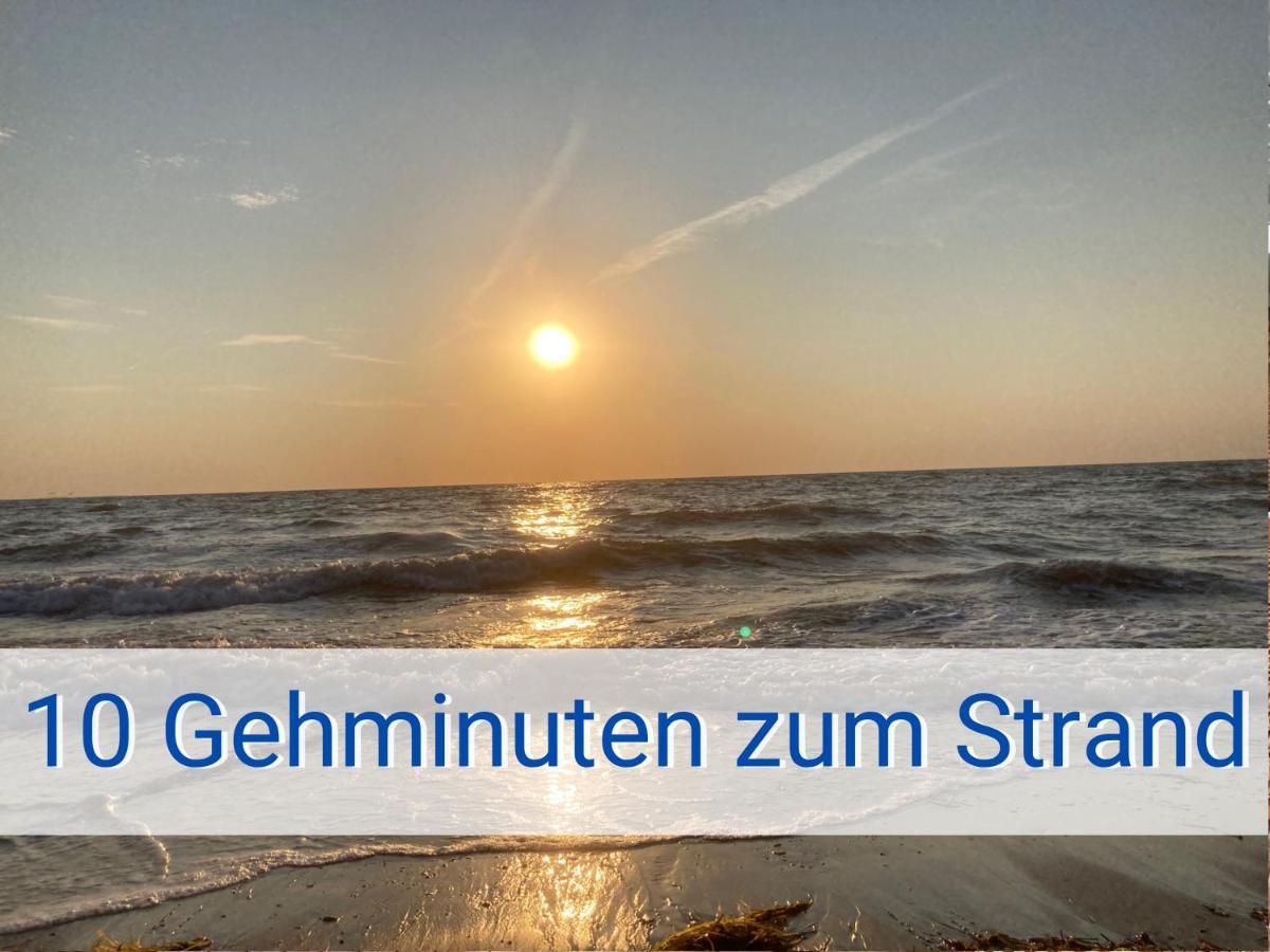 Boeltser Hus Ferienwohnungen Mit Strandkorb Und Kamin 10 Gehminuten Zum Kurtaxefreien Sandstrand Kraksdorf Esterno foto